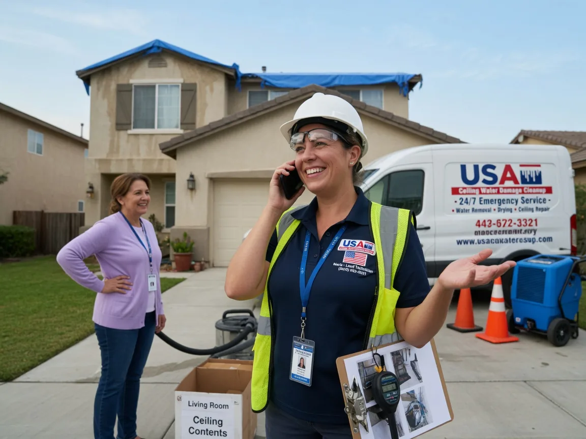 Ceiling Water Damage Restoration Woodbine, KS FAQs